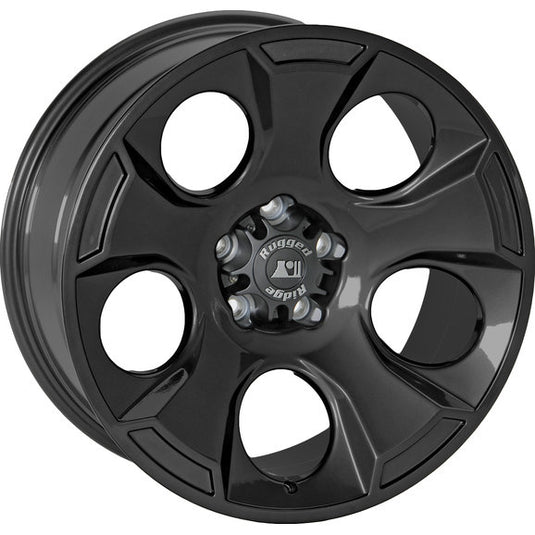 Rugged Ridge Drakon Wheel in Satin Black for 07-24 Jeep Wrangler JL, JK & Gladiator JT