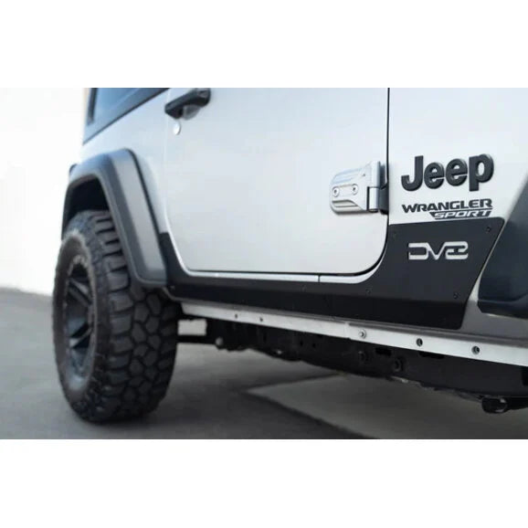 Load image into Gallery viewer, DV8 Offroad SRJL-29 Rock Skins for 18-24 Jeep Wrangler JL 2-Door
