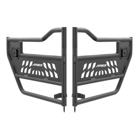 Aries 25009 Rear Tube Doors for 07-18 Jeep Wrangler Unlimited JK 4 Door