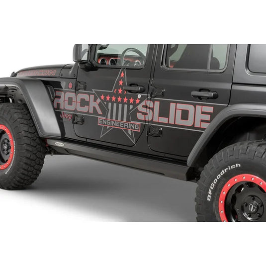 Rock Slide Engineering AX-SP-300-JL4 Gen III Step Slider Skid Plate for 18-22 Jeep Wrangler JL Unlimited 4-Door