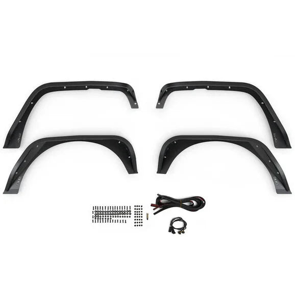 Load image into Gallery viewer, DV8 Offroad FDJK-07 Slim Fender Flares for 07-18 Jeep Wrangler JK
