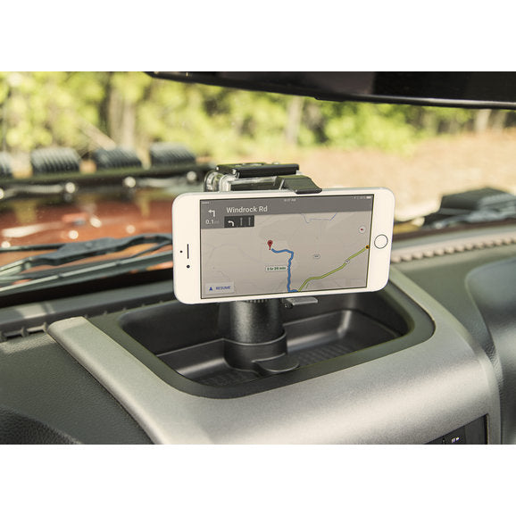 Load image into Gallery viewer, Rugged Ridge Dash Multi-Mount Phone Kit for 07-18 Jeep Wrangler JK
