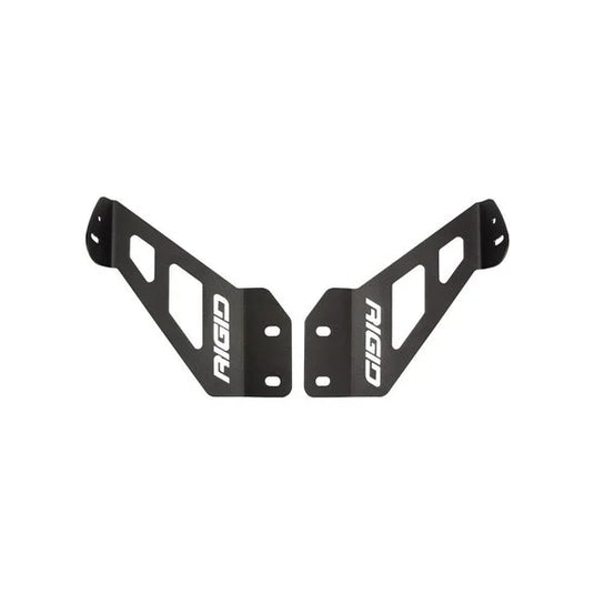 Rigid Industries 41665 20" Adapt LED Light Bar Hood Mount for 18-24 Jeep Wrangler JL