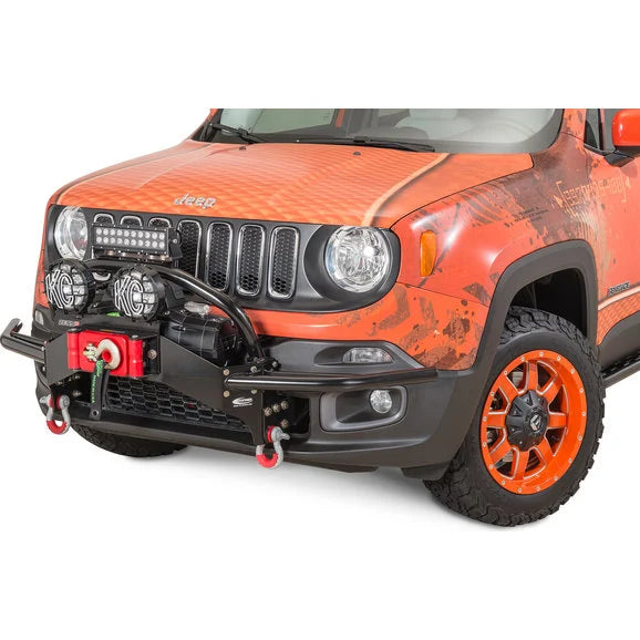 Load image into Gallery viewer, Daystar Front Winch Bumper Mount for 15-18 Jeep Renegade BU
