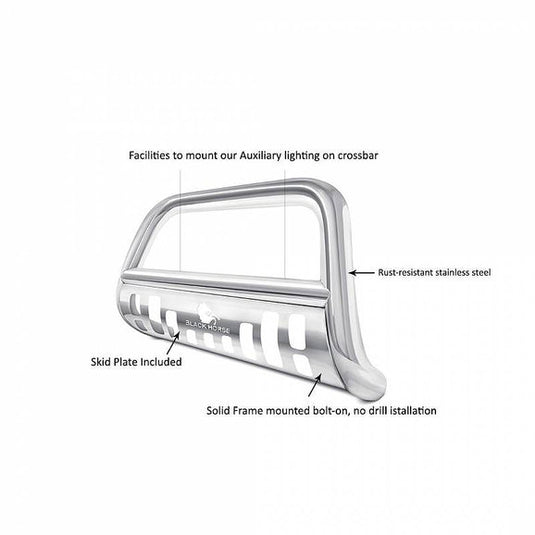 Black Horse Off Road Bull Bar for 2021 Grand Cherokee L