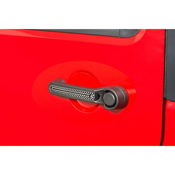 Load image into Gallery viewer, DV8 Offroad JP-190015-TT-5 Drake Offroad XT Door Handle Inserts for 07-18 Jeep Wrangler Unlimited JK 4 Door
