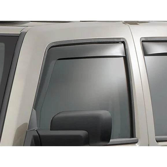 WeatherTech 80414 Front Side Window Deflector Set in Dark Smoke for 06-10 Jeep Commander XK