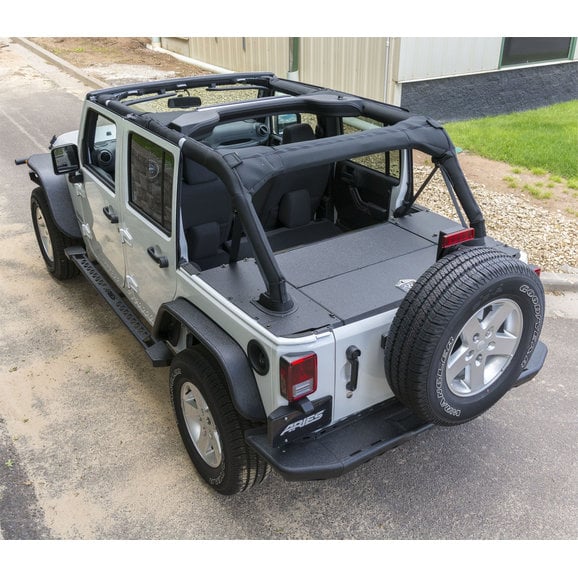 Load image into Gallery viewer, Aries Security Cargo Lid for 07-18 Jeep Wrangler JK Unlimited 4-Door
