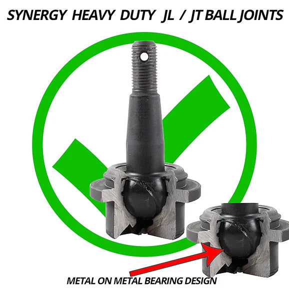 Load image into Gallery viewer, Synergy Manufacturing Heavy-Duty Ball Joint Kit for 18-24 Jeep Wrangler JL &amp; 20-24 Gladiator JT
