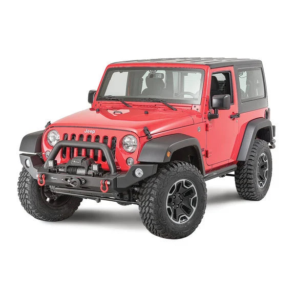 Load image into Gallery viewer, Quadratec Modular Winch Ready Front Bumper for 07-18 Jeep Wrangler JK
