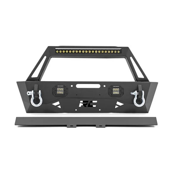 Load image into Gallery viewer, Rough Country 10597A Front Trail Bumper for 18-24 Jeep Wrangler JL &amp; Gladiator JT
