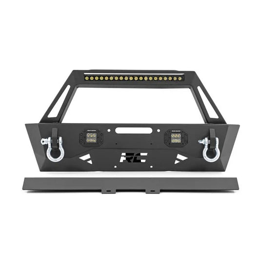 Rough Country 10597A Front Trail Bumper for 18-24 Jeep Wrangler JL & Gladiator JT