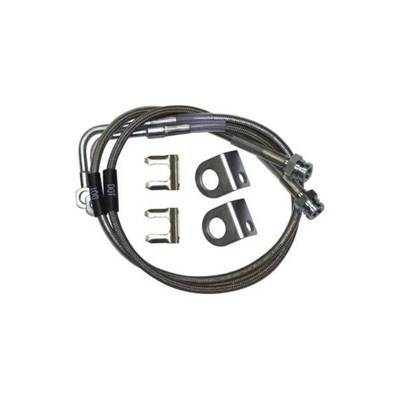 Load image into Gallery viewer, Synergy Manufacturing PPM-8066 Stainless Steel Brake Lines for 07-18 Jeep Wrangler JK
