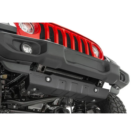 Quadratec Aluminum Modular Front Sway Bar Skid Plate for 18-23 Jeep Wrangler JL and Gladiator JT