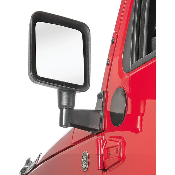 Load image into Gallery viewer, Crown Automotive RT30016 Mirror Relocation Bracket in Black for 07-18 Jeep Wrangler JK
