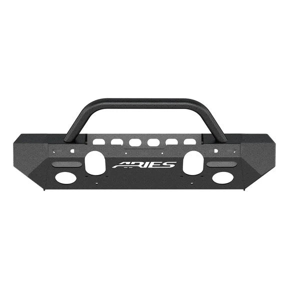 Load image into Gallery viewer, Aries TrailChaser Front Bumper with Brush Guard for 18-24 Jeep Wrangler JL Unlimited &amp; Gladiator JT
