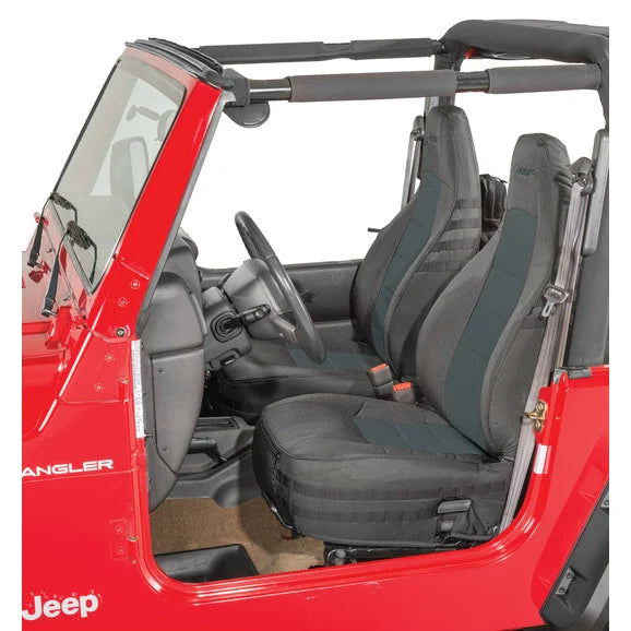 Bartact Mil-Spec Super Front Seat Covers for 97-02 Jeep Wrangler TJ