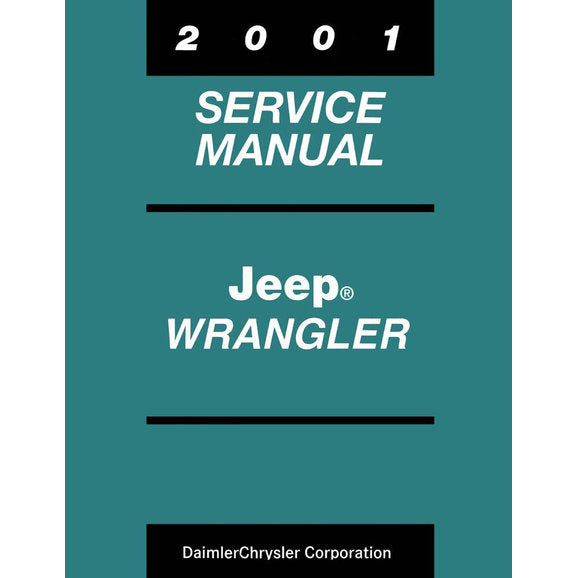 Load image into Gallery viewer, Bishko Automotive Literature Factory Authorized Technical Service Manuals for 87-04 Jeep Wrangler YJ &amp; TJ
