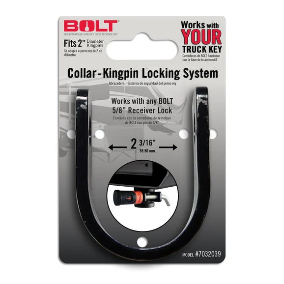 BOLT 7032039 Collar Kingpin Locking System