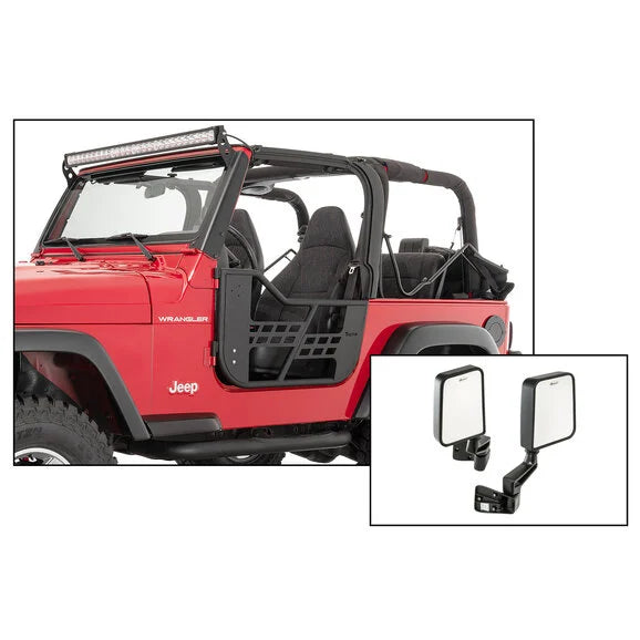 Load image into Gallery viewer, TACTIK Tube Doors for 97-06 Jeep Wrangler TJ
