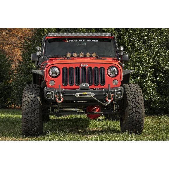 Load image into Gallery viewer, Rugged Ridge Arcus Front Bumper for 07-18 Jeep Wrangler JK
