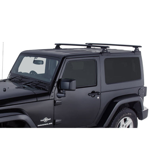 Rhino-Rack Vortex 2-Bar Backbone Roof Rack for 07-18 Jeep Wrangler JK Hardtop