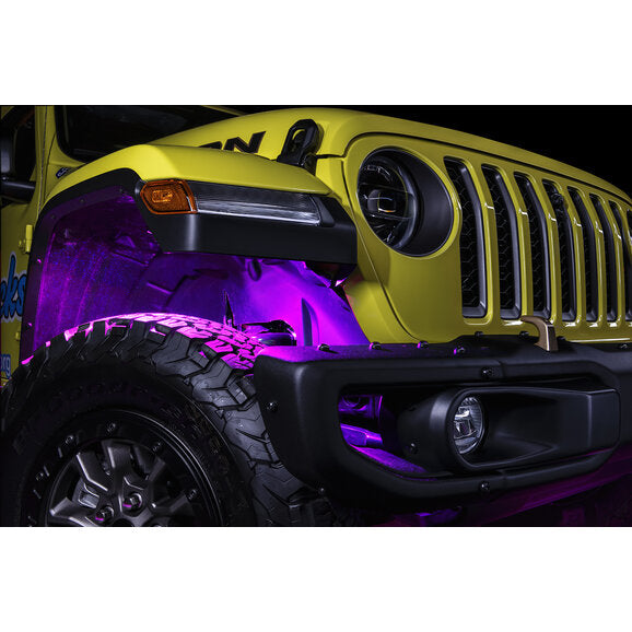 Load image into Gallery viewer, Oracle Lighting 5895-339-8 ColorSHIFT® RGB+W Underbody Wheel Well Rock Light Kit (8 PCS)
