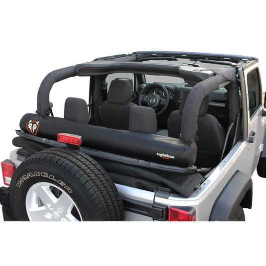 Rightline Gear 4x4 100J78-B Soft Top Window Storage Bag in Black for 76-18 Jeep CJ, Wrangler YJ, TJ JK & Unlimited