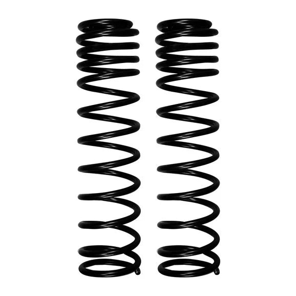 Skyjacker Dual Rate Front Coil Spring Pair for 07-18 Jeep Wrangler JK 2-Door