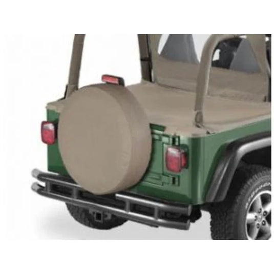 Bestop 61030-33 30 Inch Spare Tire Cover in Dark Tan