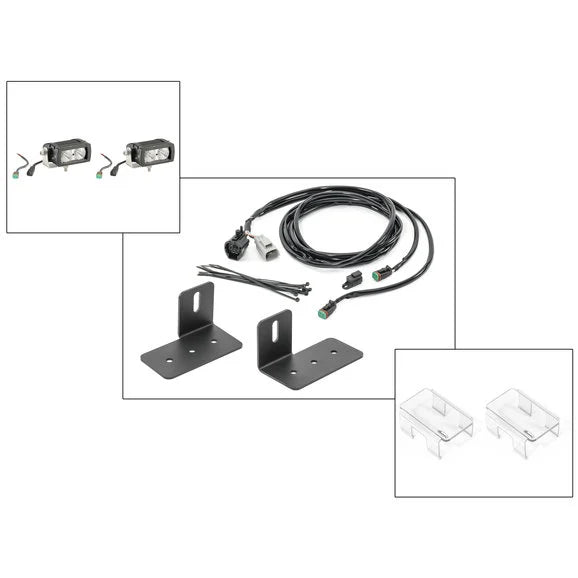 Load image into Gallery viewer, Quadratec Ultimate Backup Light Kit for 07-18 Jeep Wrangler JK
