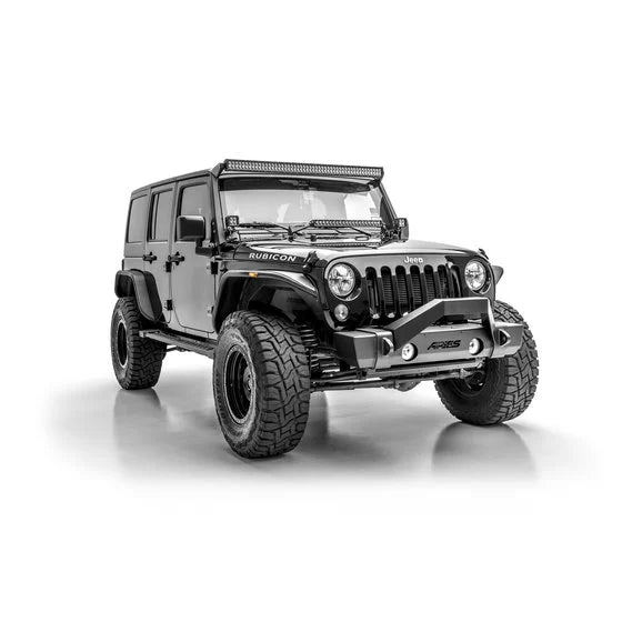 Load image into Gallery viewer, Aries 2500201 Rear Fender Flares in Textured Black for 07-18 Jeep Wrangler JK
