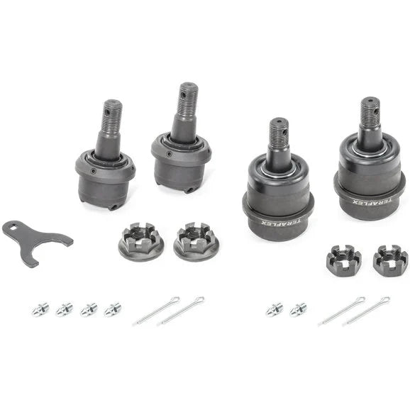 Load image into Gallery viewer, Teraflex 1353100 Heavy Duty Ball Joint Set without Knurling for 84-06 Jeep Cherokee XJ, Comanche MJ, Grand Cherokee ZJ, Wrangler YJ &amp; Wrangler TJ
