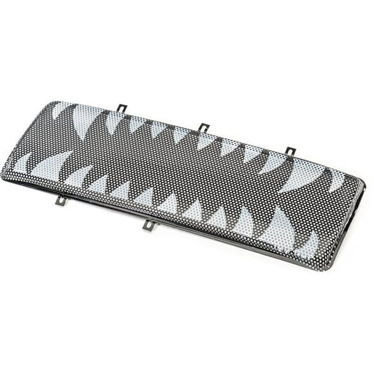 Rugged Ridge 12034.34 Spartan Grille with Teeth Mesh Insert Kit for 07-18 Jeep Wrangler JK