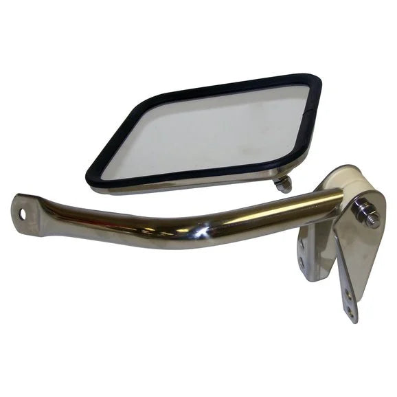 Load image into Gallery viewer, Crown Automotive RT30009 Passenger Side Mirror Kit in Stainless Steel for 55-86 Jeep CJ Series
