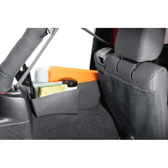 TACTIK SLT-JK958 Rear Storage Organizer Pair for 07-18 Jeep Wrangler JK Unlimited 4-Door