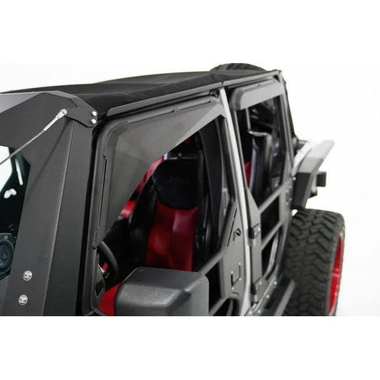 Fab Fours Full Tube Doors for 07-18 Jeep Wrangler JK