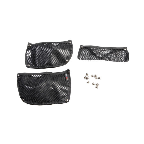 Rugged Ridge 13551.21 Door Box & Console Trail Net Kit for 97-06 Jeep Wrangler TJ & Unlimited