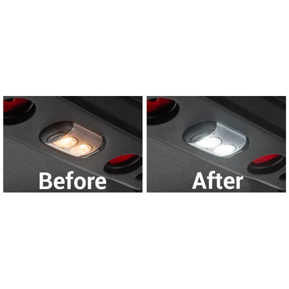 Load image into Gallery viewer, Crown Automotive RT28042 Interior LED Dome Light Kit for 07-18 Jeep Wrangler JK 2 Door
