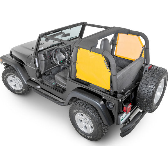 Load image into Gallery viewer, SpiderWebShade SpiderSides for 97-06 Jeep Wrangler TJ
