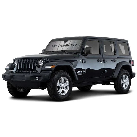 Load image into Gallery viewer, Plasticolor 003956W01 &quot;Wrangler&quot; Sunshade for 97-23 Jeep Wrangler TJ, JK &amp; JL
