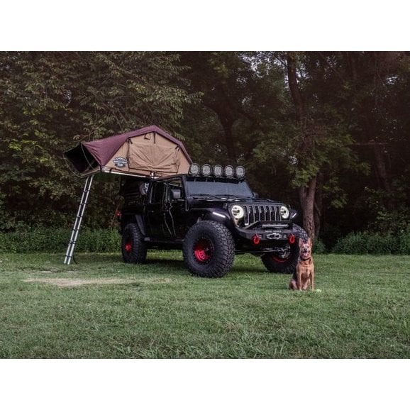 Load image into Gallery viewer, Road Armor 520BRS52B Treck Adjustable Bed Rack System with Bracket Kit for 20-22 Jeep Gladiator JT
