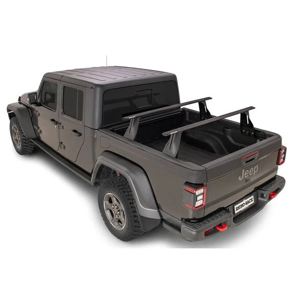 Load image into Gallery viewer, Rhino-Rack JC-01272 Reconn-Deck 2 Bar Vortex Truck Bed System for 20-24 Jeep Gladiator JT
