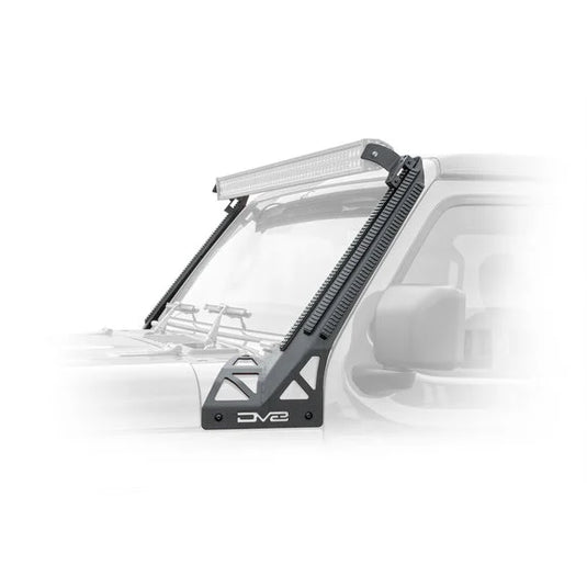 DV8 Offroad D-JL-190052-PIL Picatinny Rail A Pillar Light Mount Pair for 18-24 Jeep Wrangler JL and Gladiator JT