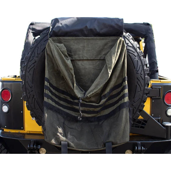 Load image into Gallery viewer, Overland Vehicle Systems 21099941 Canyon Bag Spare Tire Mount Trash &amp; Trail Sack
