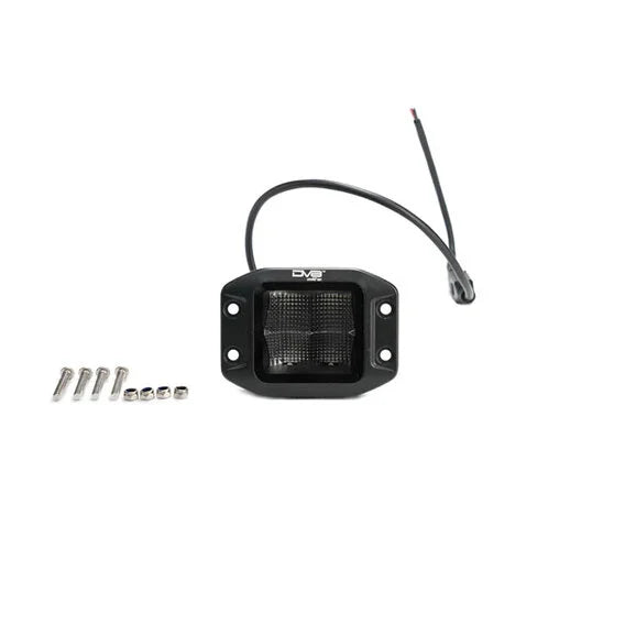 Load image into Gallery viewer, DV8 Offroad BE3FMW40W 3-Inch Elite Series LED Flush Mount Pod Light
