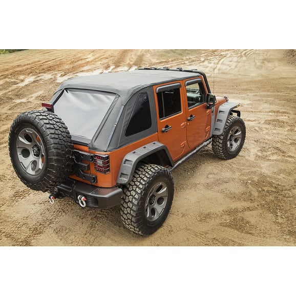 Load image into Gallery viewer, Rugged Ridge 13750.38 Bowless Soft Top for 07-18 Jeep Wrangler Unlimited JK 4 Door
