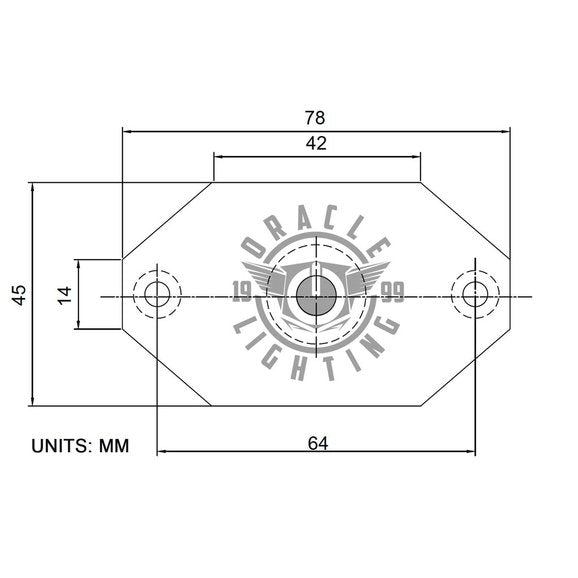 Load image into Gallery viewer, Oracle Lighting 5848-504 Magnet Adapter Kit for Oracle Lighting LED Rock Light (Single)
