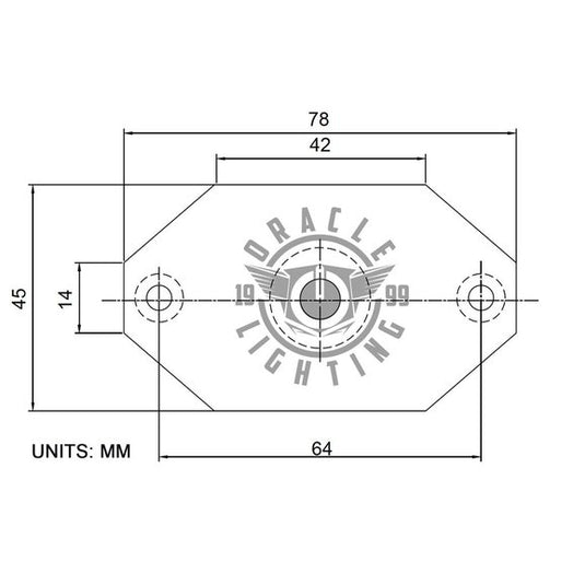 Oracle Lighting 5848-504 Magnet Adapter Kit for Oracle Lighting LED Rock Light (Single)