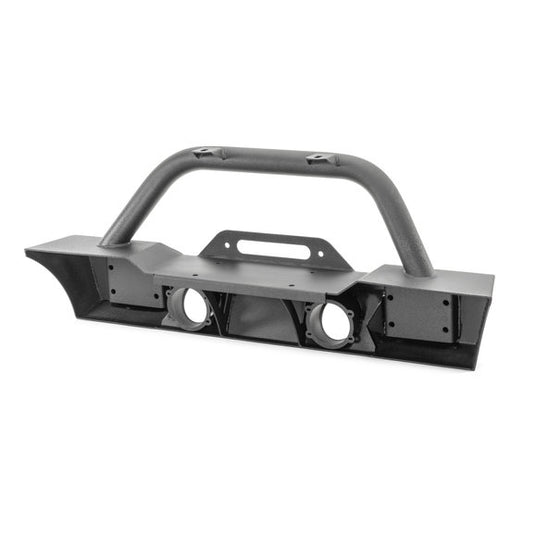 TACTIK Stubby Front Bumper and TACTIK Winch for 07-18 Jeep Wrangler JK